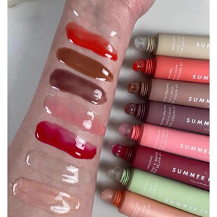 Cross-Border Popular Summer Ridays Lipstick Vanille Beige Colored Lip Glaze Pink Sugar