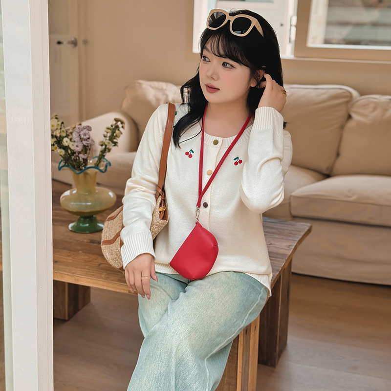  春  XL-3XL 大きいサイズ カーディガン