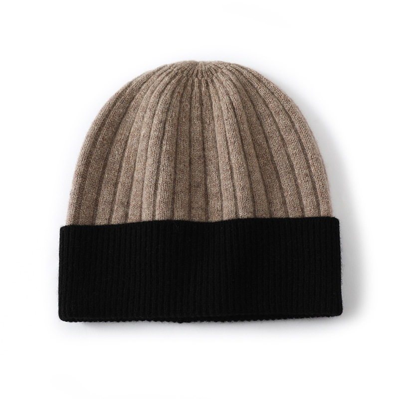 Demi-season woolen fashionable keep warm knitted hat for men and…