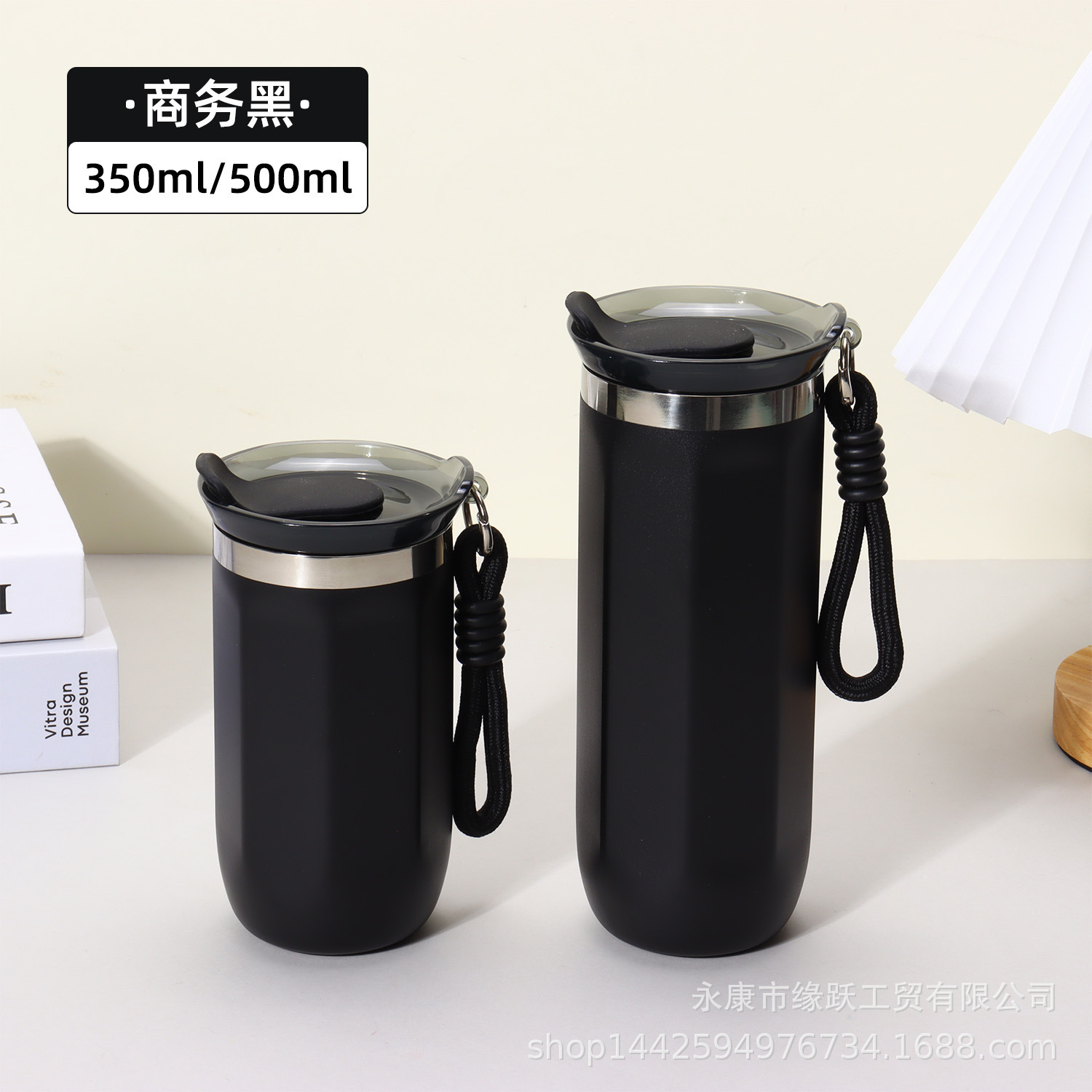 Taza de café helado simple de verano, taza diaria de alto valor, taza de café helado, taza de bebida caliente para hombres y mujeres con tapa portátil, taza de aislamiento térmico