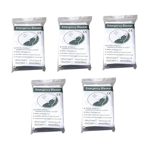 160*210 emergency blanket, thermal blanket, outdoor emergency mat, survival blanket, first aid kit accessories, first aid sleeping bag