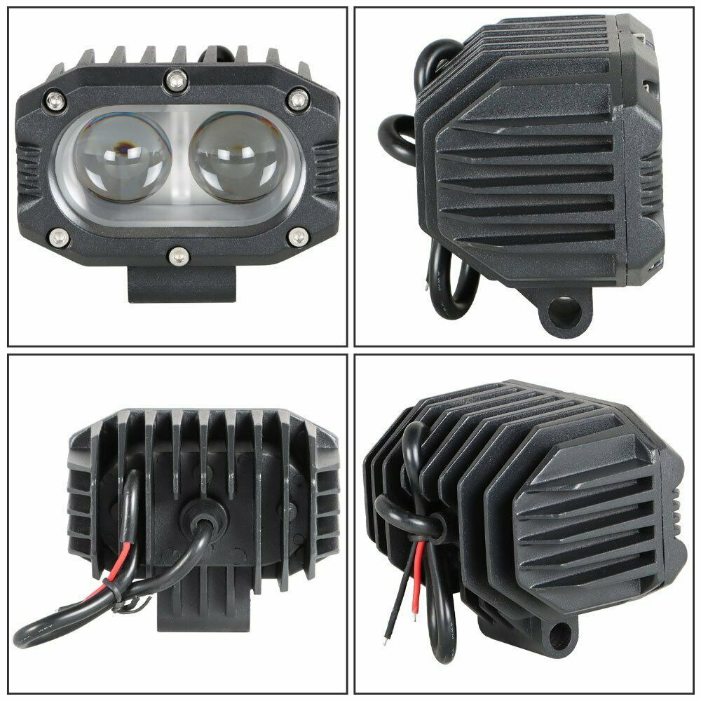 2 led 720W cuadrado LED lámpara de trabajo coche 720W lámpara de trabajo 2 LED cuadrado motocicleta faro image 4