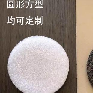 White and black two-color pearl cotton gasket round shock-absorbing EPE10MM thickness packaging cushioning material