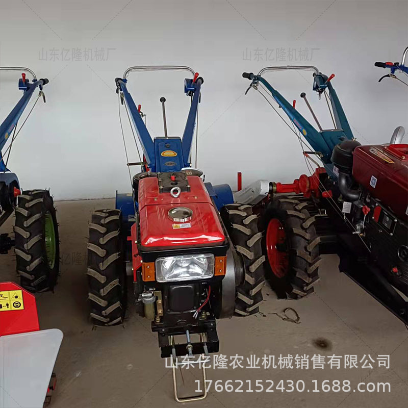 18马力电启动手扶旋耕机 农田果园手扶拖拉机 蔬菜园手扶耕地机