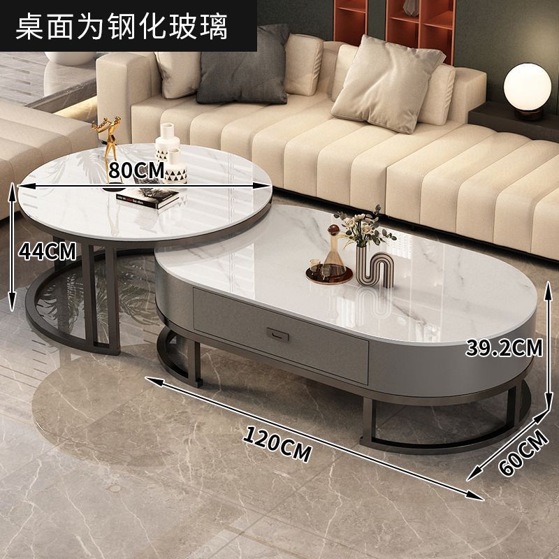 그레이 캐비닛 [120 화이트 + 80 화이트] 유리 크리스탈 스톤