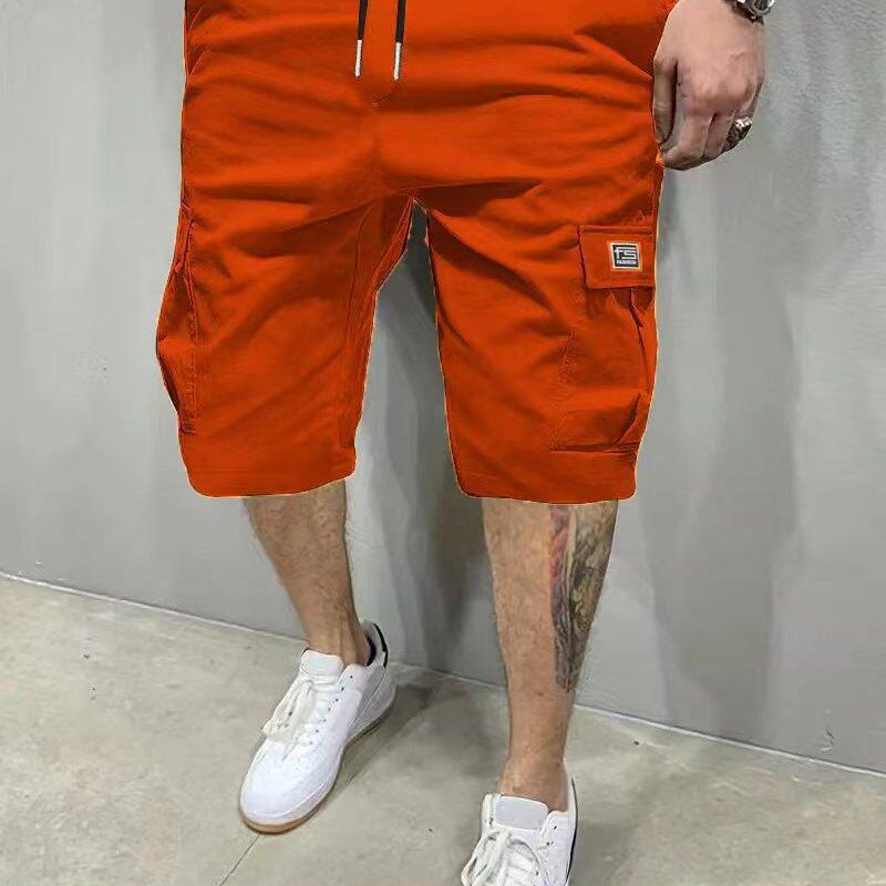 Cross-border Shorts Summer Men's American European Code Foreign Trade Amazon TM Xiyin Beach Pants Five-point Pants Overalls Korean Cross-border Shorts Summer Men's American European Code Foreign Trade Amazon TM Xiyin Beach Pants Five-point Pants Overalls Korean