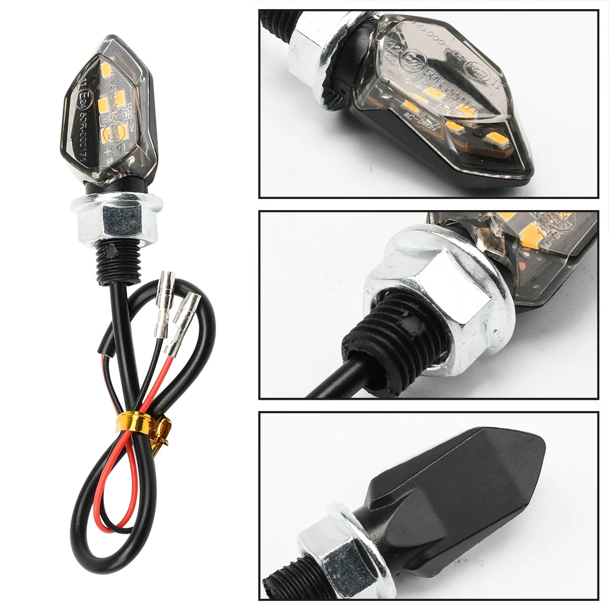 Aliexpress's Popular Led Motorcycle Turn Signal High-Quality Atmosphere Light Decorative Electric Vehicle Lighting Prompt Light