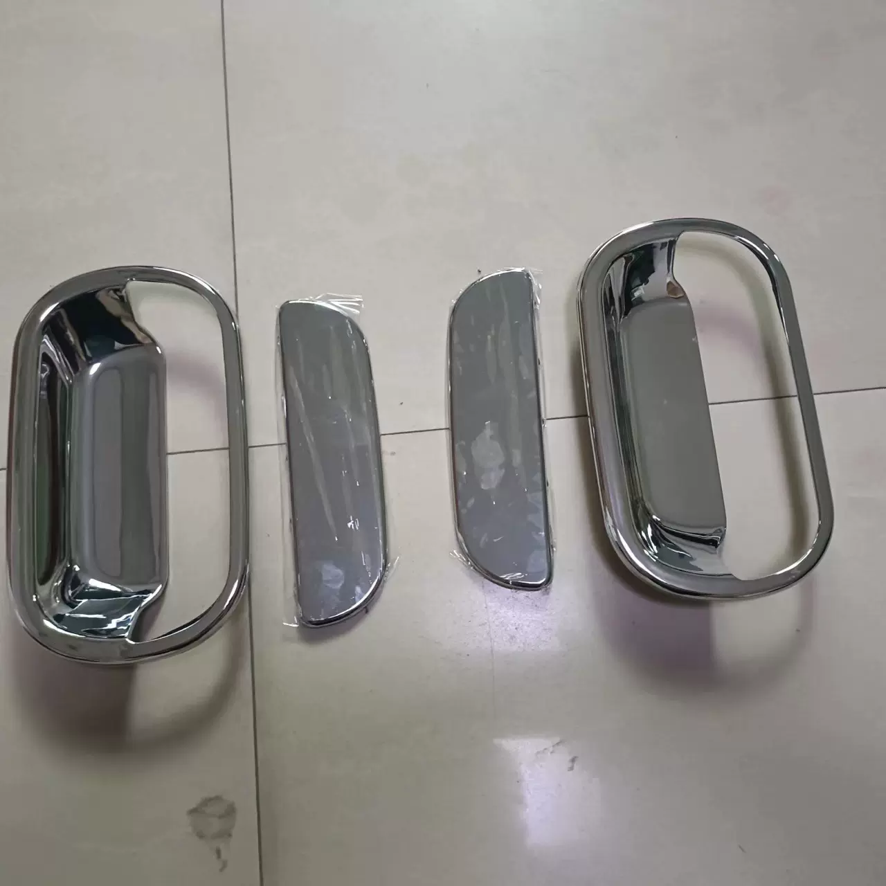 五十铃100P600P通用门碗电镀车门外拉手拉手装饰框电镀改装汽车配