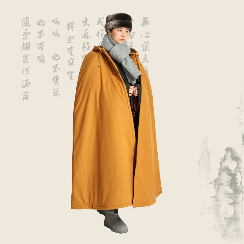 尚远 男士女士冬季风衣披风增厚