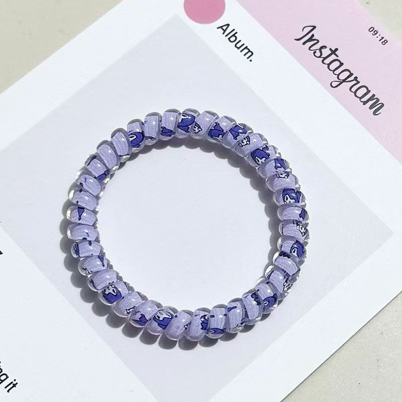 보라색---얇은 원