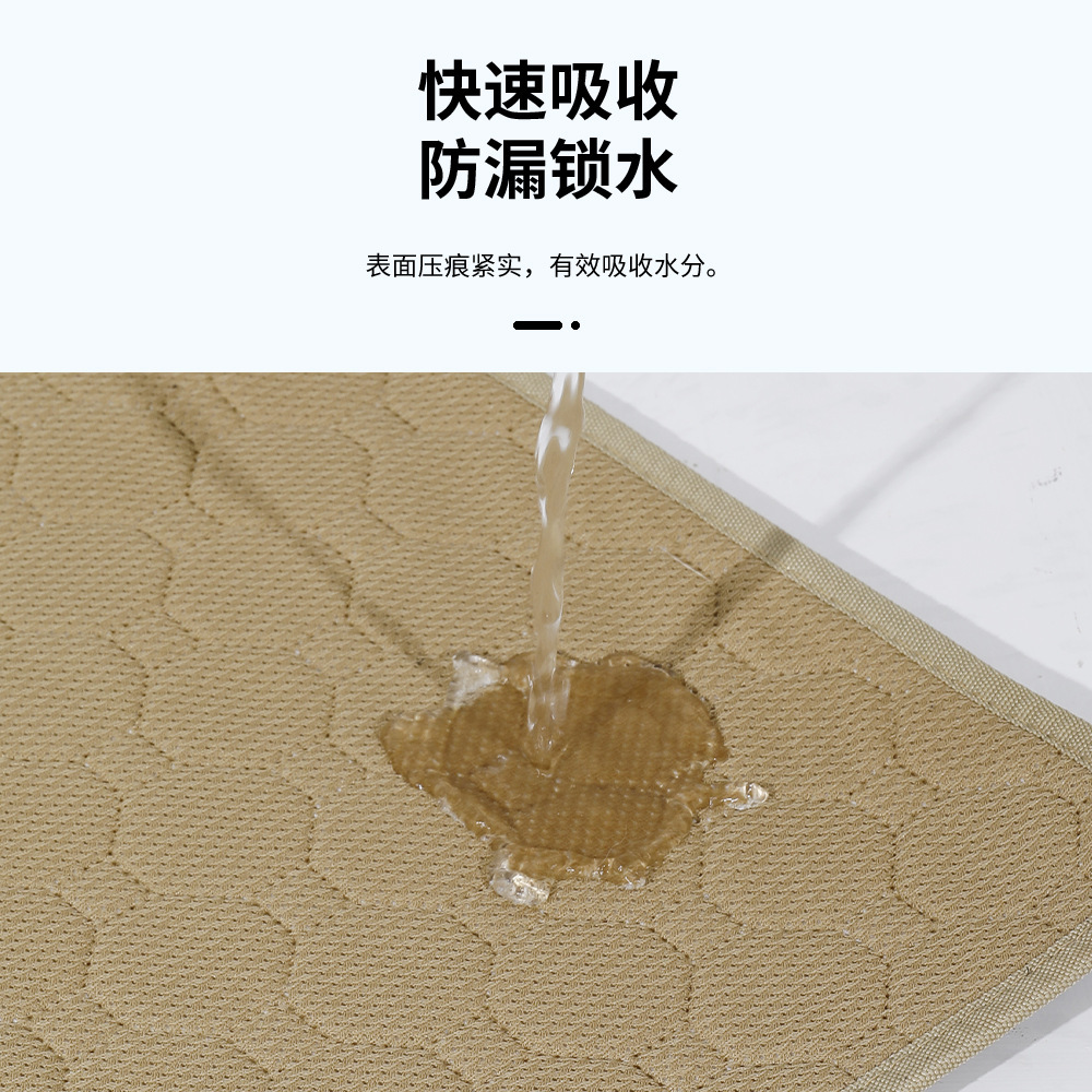 Almohadilla de entrenamiento para mascotas transfronteriza almohadilla lavable para mascotas almohadilla de pañales absorbente de entrenamiento para perros reutilizable lavable