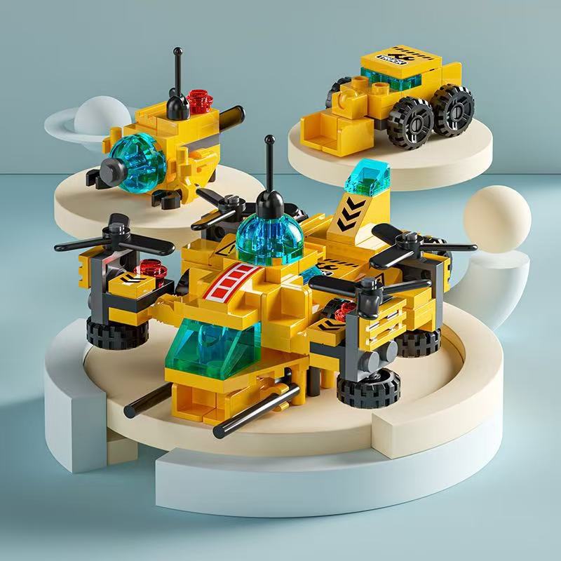 Compatible with Lego Bricks Military Swat Vehicles Children's Toys Street Stalls Gifts Educational Toys Clearance Agency Wholesale