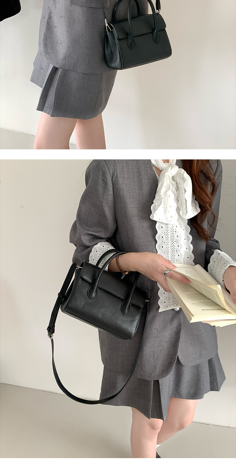 Top layer vegetable tanned cowhide mailman 2024 new vintage handbag shoulder leather small women's crossbody bag_voghion.com