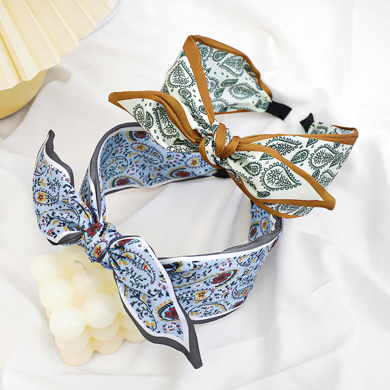 100g Weight Hair Band Hair Accessories Type 1 Piece Quantity Daily Occasion Bow Knot Pattern Women'S Gender Fashion Style Fashion Bow Knot Cloth Hair Band 1 Piece 3