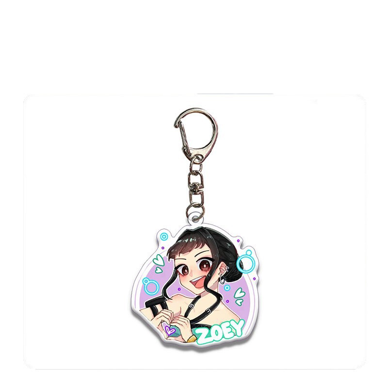 HUNTRIX猎魔女团 亚克力钥匙扣 包包挂件 配件饰品 KPOP周边|undefined