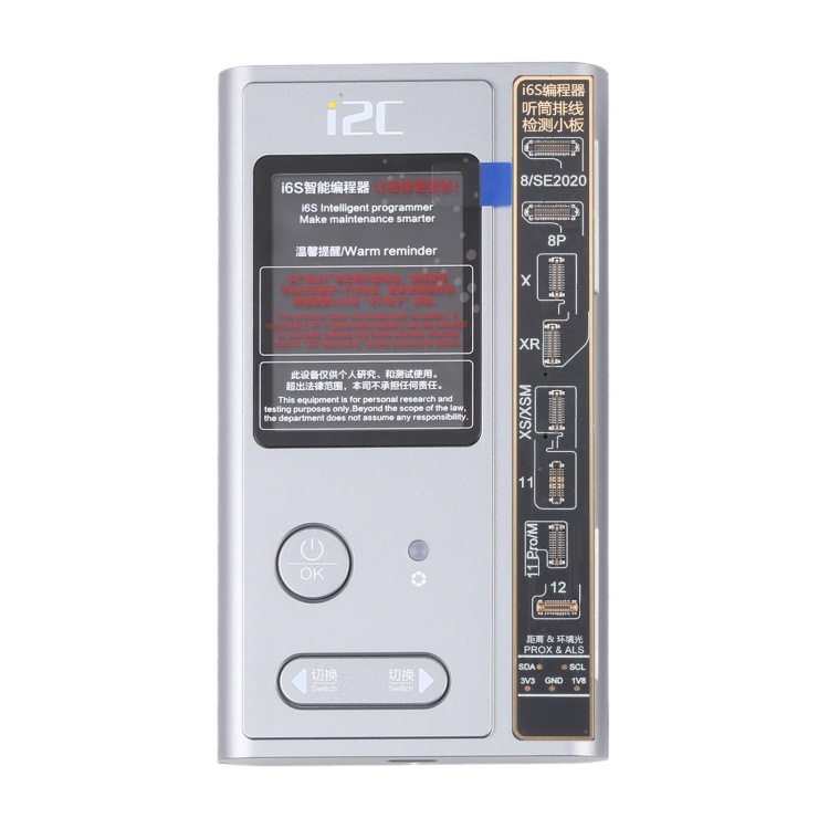Tableta de detección de auriculares i2C i6S Smart Programmer para iPhone 8 - 12 Series
