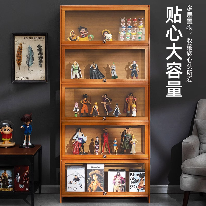 ショーケース床置き簡易リビング収納キャビネット高級感雑物引き出し式オフィス面白納シンプルロッカー|undefined