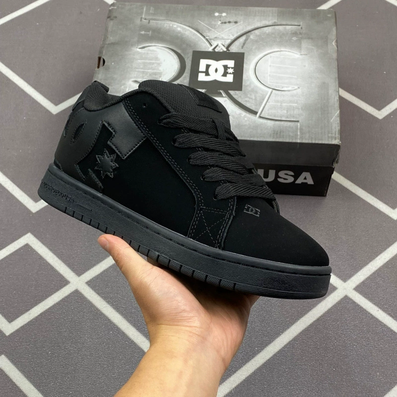 Кожаные кеды DC Shoes, унисекс, для досуга и спорта, европейский стиль, EU 36–45, большие размеры