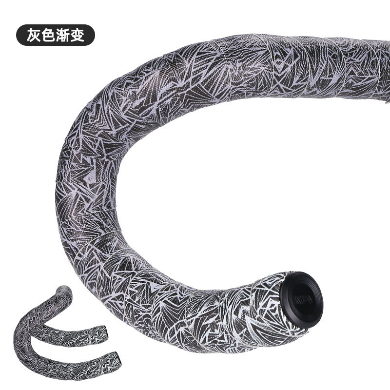 NPY hielo agrietado carretera bicicleta manillar correa de viaje deportivo bending manillar correa de bobinado manillar correa de viaje