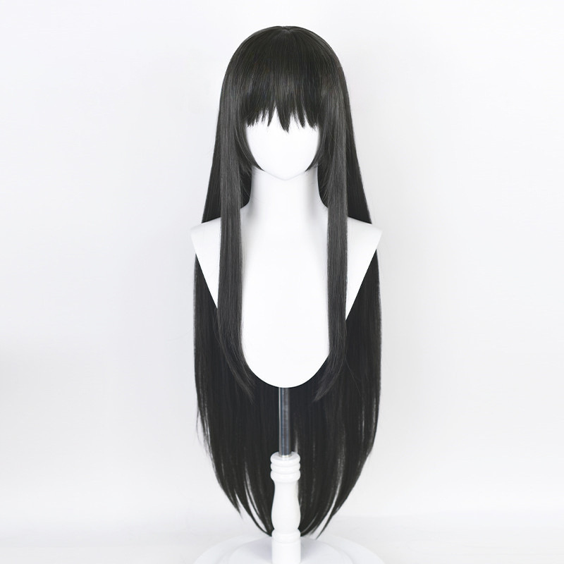 華飛暁美炎cosかつらメーカー直販特調黒灰色魔法少女暁美炎造形かつら|undefined