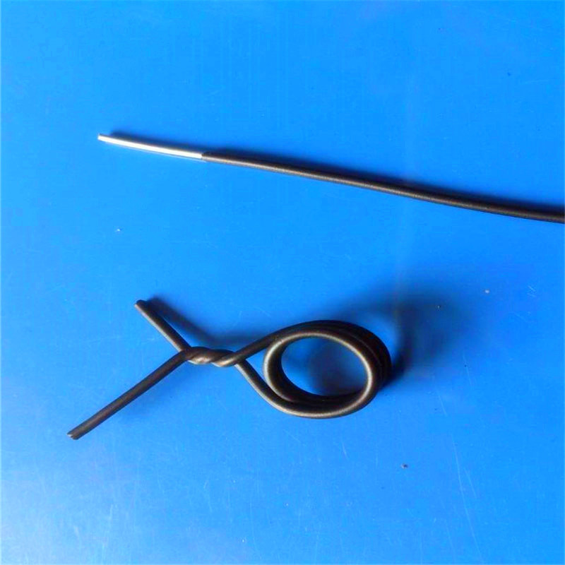 厂家批发铁丝1.0mm包胶扎线 长10CM扎带塑料  绑扎带  绑带