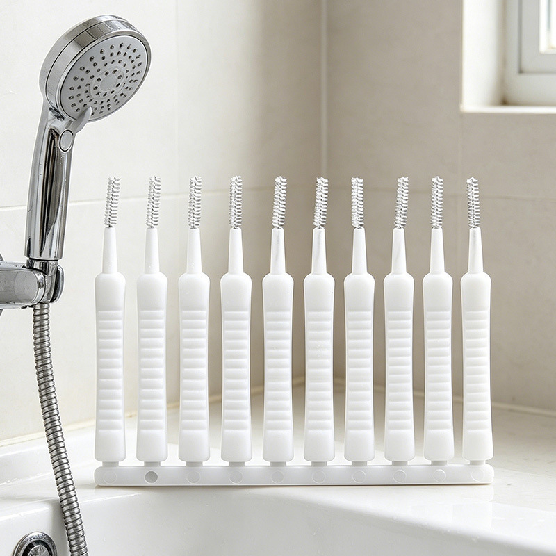 Household Daily Use Bathroom Shower Drain Cleaner Gap Nozzle Brush 10-Pack Multifunctional Phone Speaker Hole Cleaning Brush Household Daily Use Bathroom Shower Drain Cleaner Gap Nozzle Brush 10-Pack Multifunctional Phone Speaker Hole Cleaning Brush