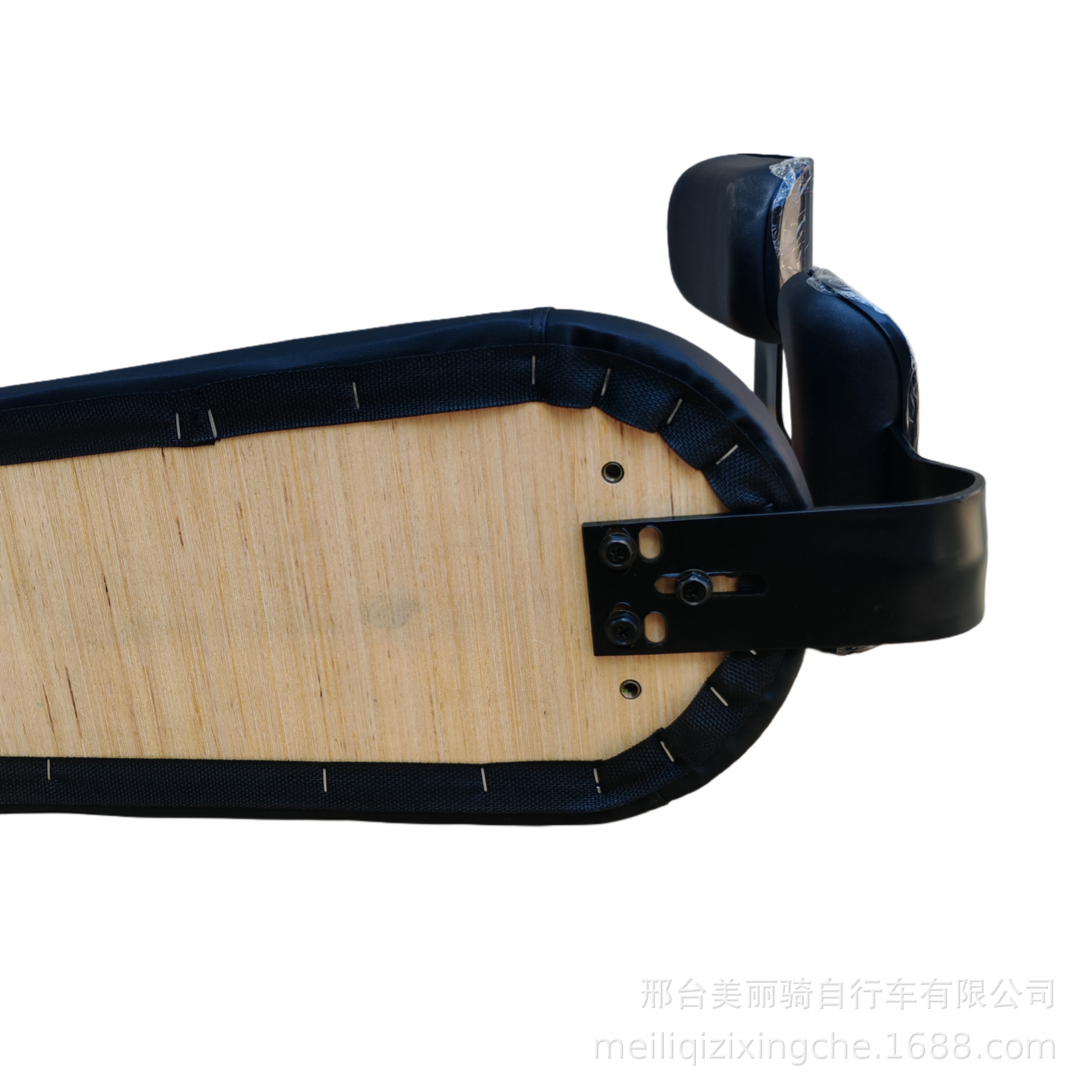 Super73 Electric Bicycle Seat Cushion Black Warrior One-Piece Double Seat with Backrest Himo Modified Seat Accessories
