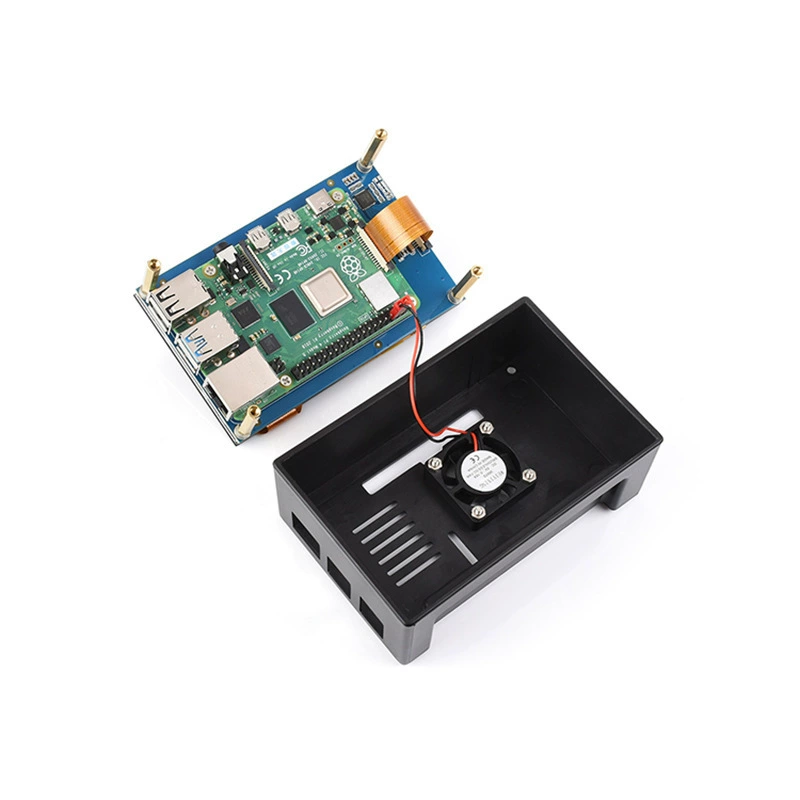 Емкостный тачскрин для Raspberry Pi, оригинальный 4,3-дюймовый LCD IPS дисплей, интерфейс DSI