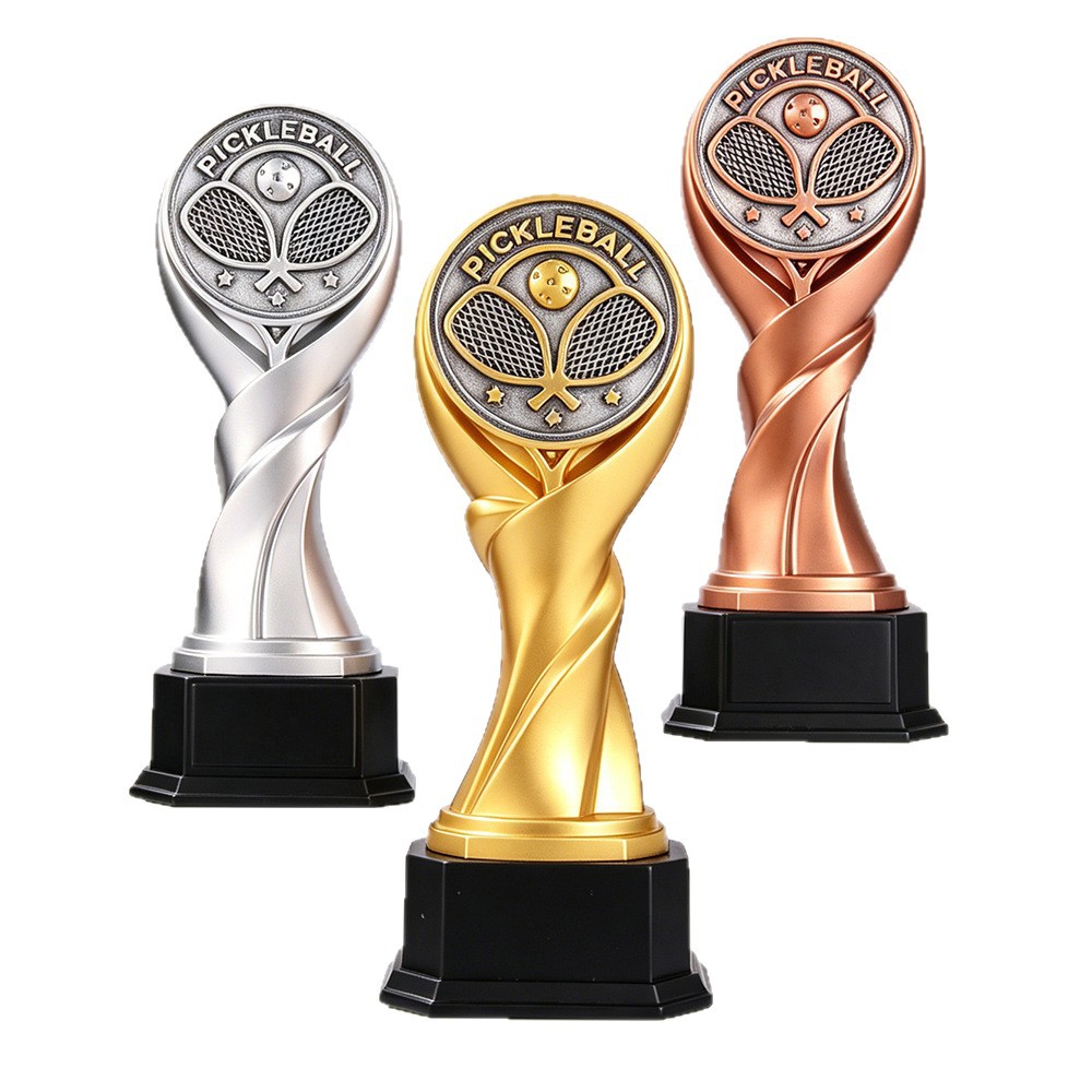 Nuevo campeón de trofeo de resina Pickleball Vietnam Hot Sale Pickleball personalizado creativo deportes estudiantiles