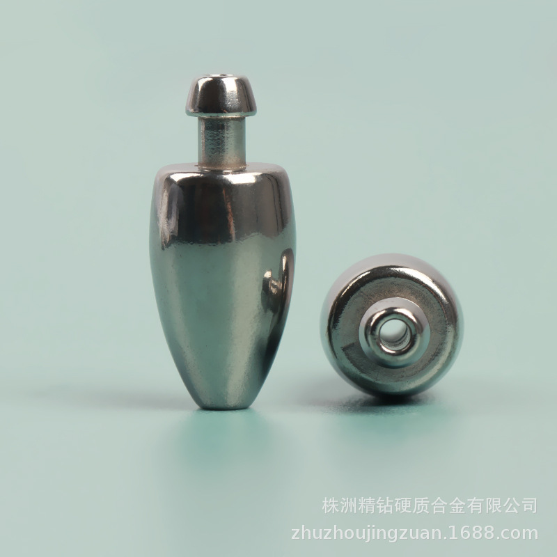 7g~56g本色带尾子弹头型钨渔坠 比重高 体积小 上钓率高