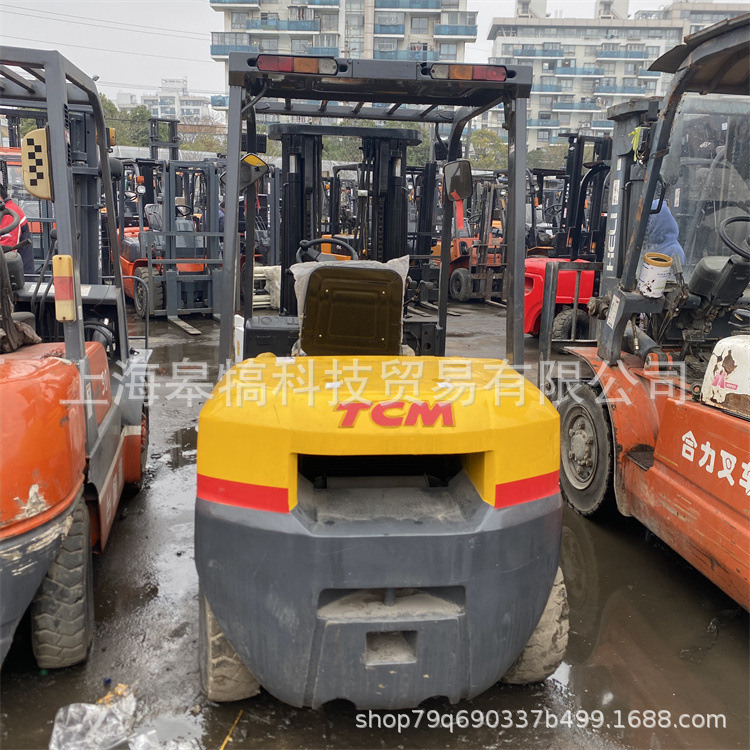 TCM叉车3吨 日本原装3吨夹抱 柴油叉车二手车配件出口 叉车电动