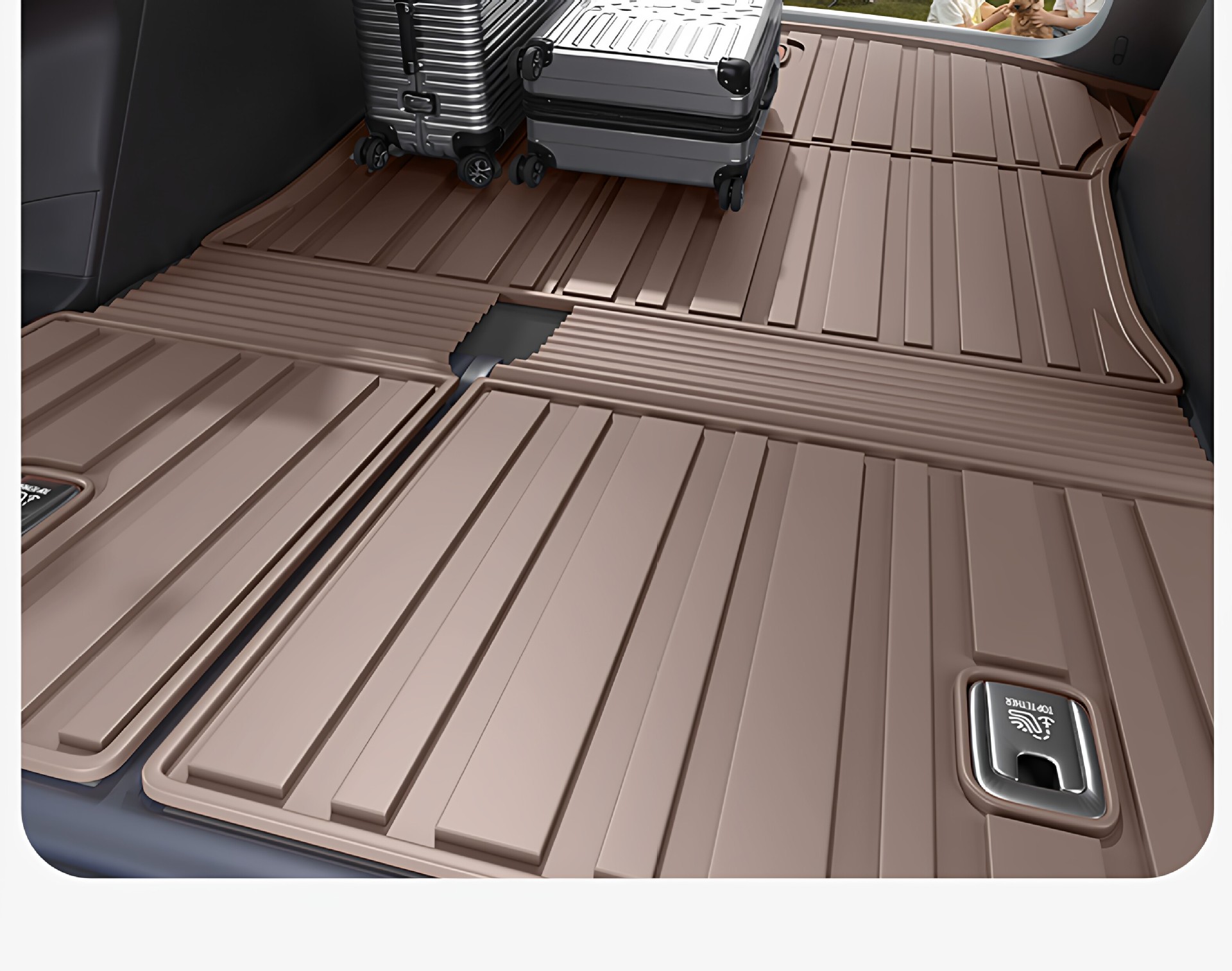 Suitable for Ideal I6/L6/L7/I8/L9/L8 Front and Rear Trunk Mats, Tpe Car-Specific 26 New Model Trunk Mats