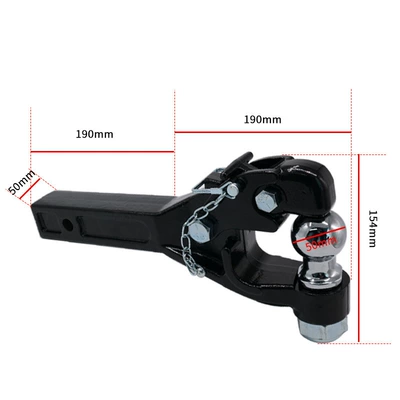 Cross-Border Manufacturer Trailer Arm Tiger Other Car Modifications - upgraded-long-handle-model