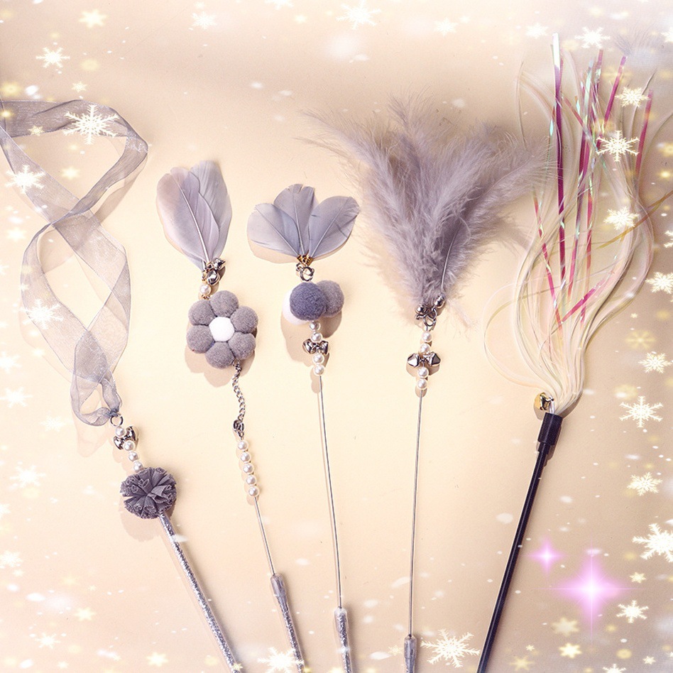 그레이 4종 세트 + 컬러풀한 요정 지팡이