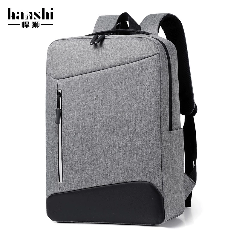 Рюкзак (hanshi) водостойкий для ноутбука, путешествий, бизнес, вес 0,6 кг, светоотражающие полосы