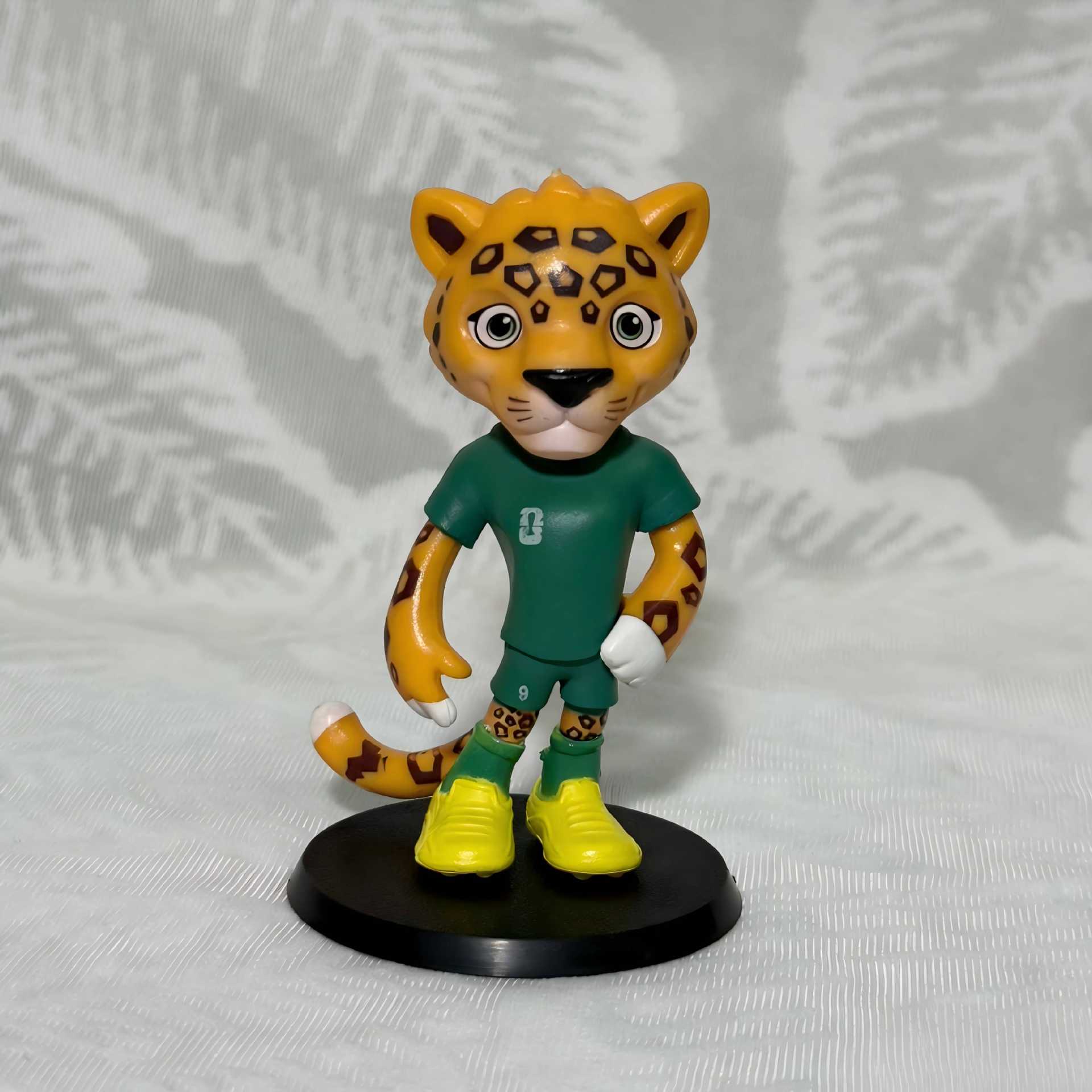 2026 Estados Unidos, Canadá, México, la Copa Mundial de la mascota alrededor de la Copa de la fuerza divina, adornos de fútbol hechos a mano, recuerdos