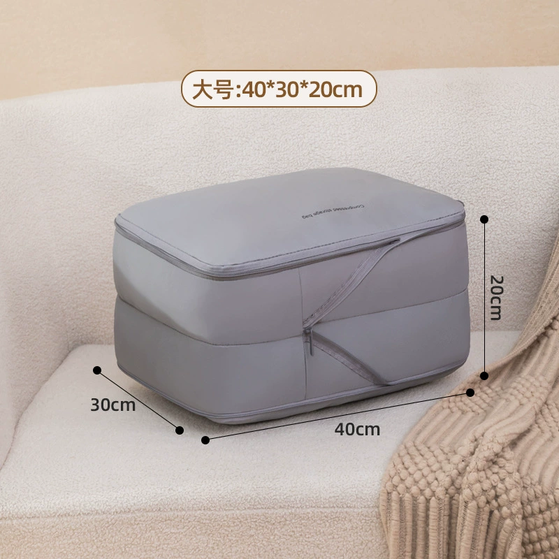 Storage bag for traveling, waterproof handheld down jacket