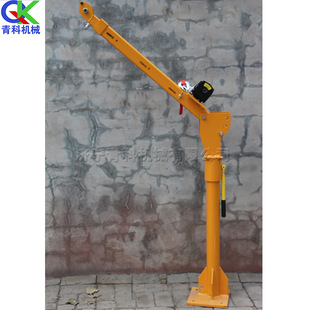 Full-angle vehicle-mounted crane, small four-post light truck crane, large winch vehicle-mounted hoist