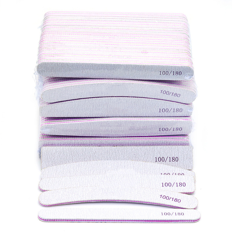 Wholesale high-grade nail rubbing strip purple core thick matte strip repair strip nail tools nail shop special nail file