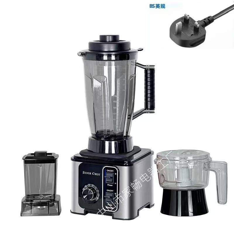 出口跨境双杯破壁机3L不锈钢大容量多功能辅食料理机破壁机搅拌机|undefined