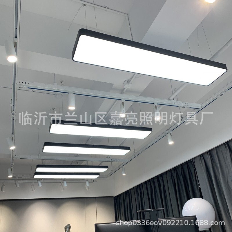 Super Bright Led Strip Light Office Pendant Light Barber Shop Commercial Classroom Ceiling Hanging Light Gym Fluorescent Light Super Bright Led Strip Light Office Pendant Light Barber Shop Commercial Classroom Ceiling Hanging Light Gym Fluorescent Light