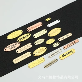 铭牌;标签、标牌;钮扣