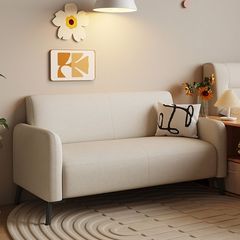 ソファ 小さなアパート リビングルーム 受付 シンプル 賃貸住宅 アパート 寝室 怠け者 シンプル ダブル トリプル ファブリックソファ