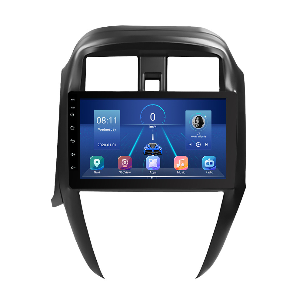 Aplicable a 17 modelos hasta ahora Nissan New Sunshine Android reproductor de navegación MP5 Radio 4 + 64 Carplay incorporado