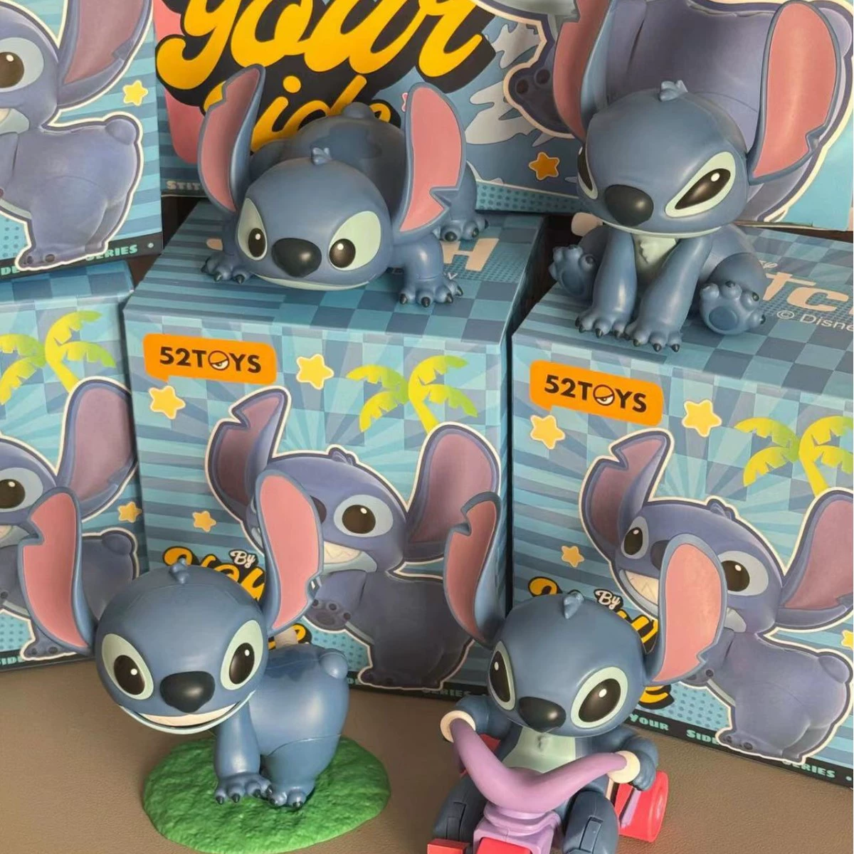Новый классный набор сюжета Stitch рядом с вами слепая коробка/часы Stitch механико-слепая коробка забавная модная игрушка кукольные украшения