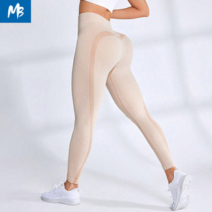 New Leggings, Yoga Pants, Sports Outerwear, High-Waisted, Tummy-Tightening, Thin, No Awkward Lines, Tight-Fitting, Butt-Lifting, Fitness Cycling