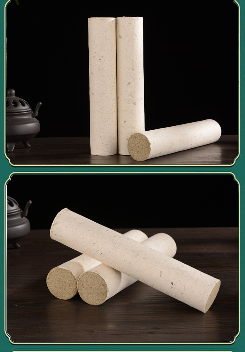 4cm Moxa Rolls Thunder Fire Moxibustion Sticks Ai Ye Paper Wrapped Nanyang Pure Mugwort in use