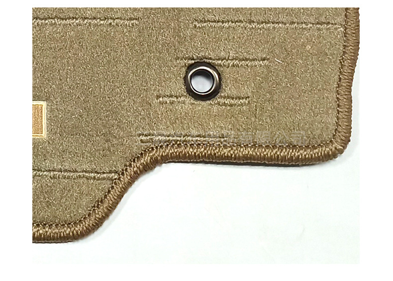 Custom High-Cut Low-Profile Beige Right-Hand Drive Car Floor Mats Suitable for All Japanese Car Brands Toyota Daihatsu