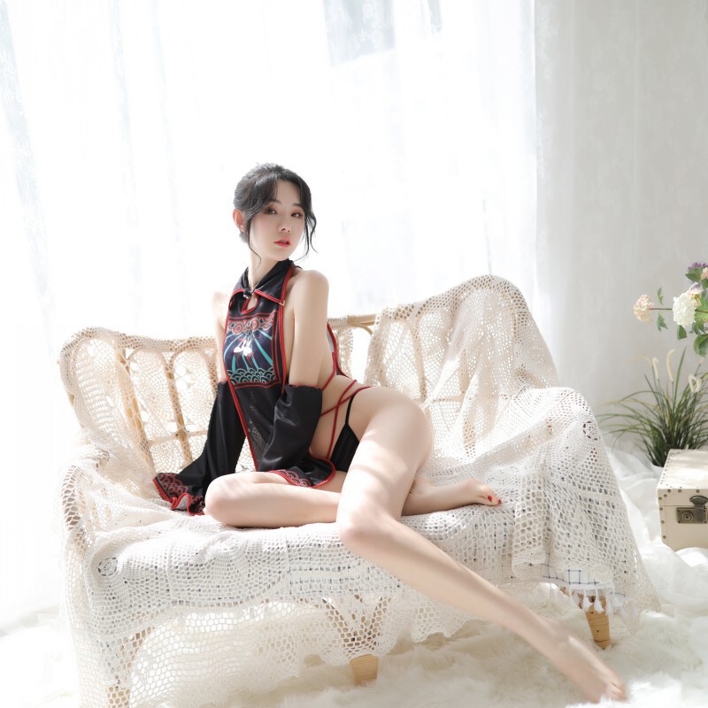 Rainy Night Sexy Lingerie Sexy Role-playing Classical Court Maid Uniform Temptation Coquettish Small Chest Suit Rainy Night Sexy Lingerie Sexy Role-playing Classical Court Maid Uniform Temptation Coquettish Small Chest Suit