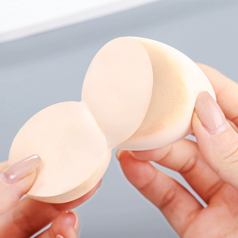 Water-Drop Makeup Sponge Puff, Super Soft Egg-Shaped Blender, Dry & Wet Use, Multi-Color